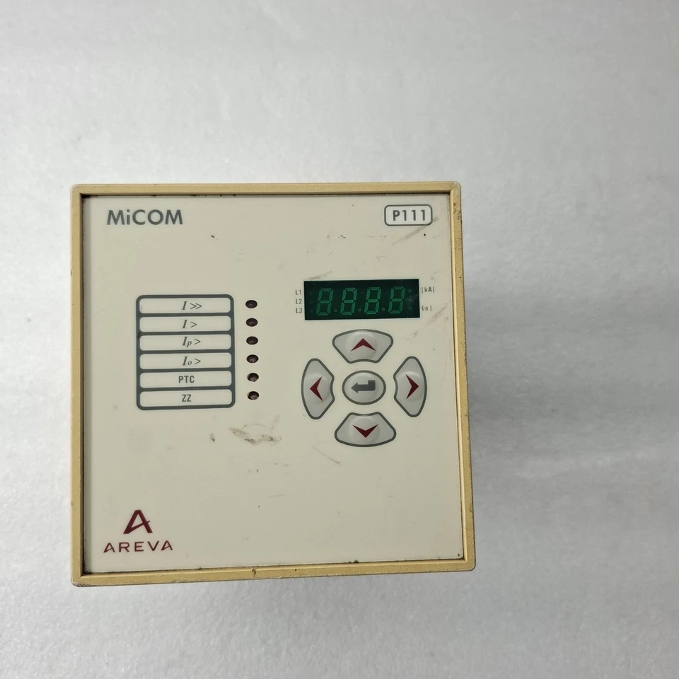 AREVA MiCOM P111 Model E Overcurrent Protection Relay 60-240V AC/DC IEC 60255-6